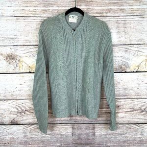 Vintage Minnesota Woolen zip up sweater
